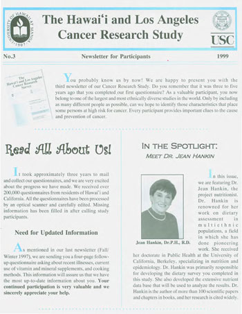 MEC 1999 Newsletter