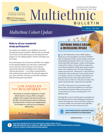 Fall 2025 MEC Newsletter