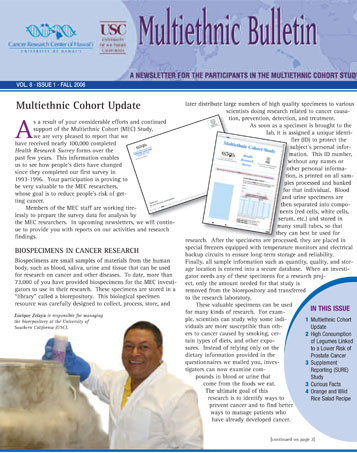 MEC Fall 2008 newsletter