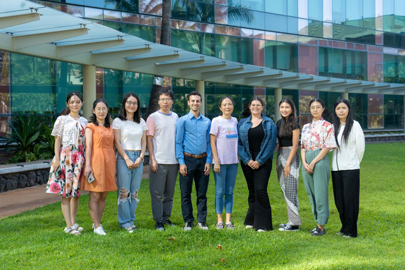 Group picture at the UH Cancer Center