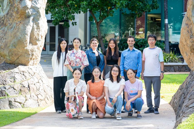 Group picture at the UH Cancer Center